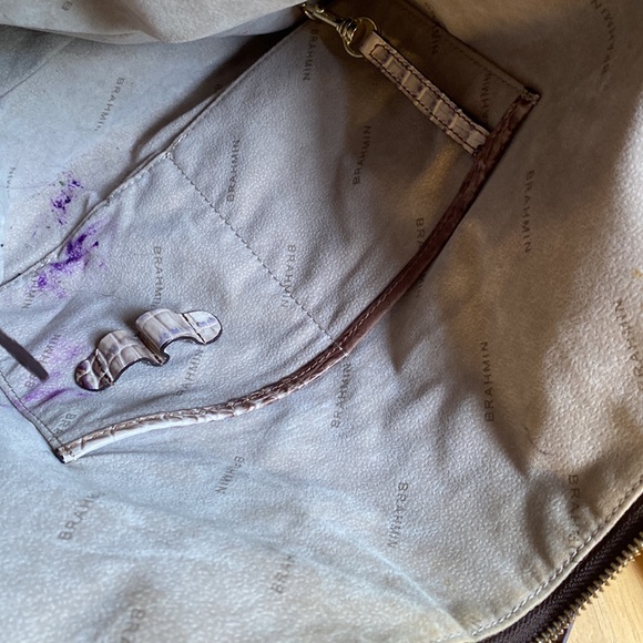 Brahmin Norah Cane Large Satchel pre-owner - Picture 7 of 17